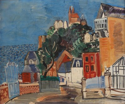 Côte Basse, 1924 körüli (olaj, vászon) alkotó: Raoul Dufy