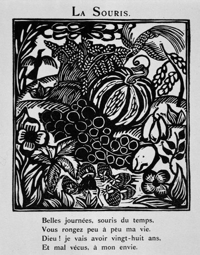 Az egér - in "Le Bestiaire ou cortège d