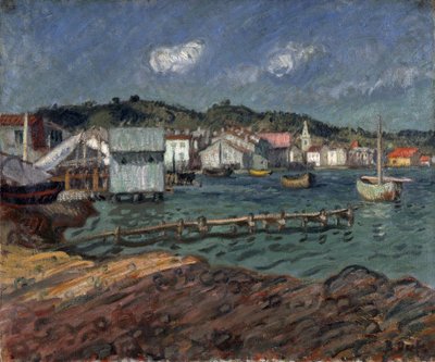 Martigues kikötője alkotó: Raoul Dufy