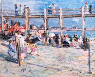 Marie-Christine fürdők Ste-Adresse-ban alkotó: Raoul Dufy