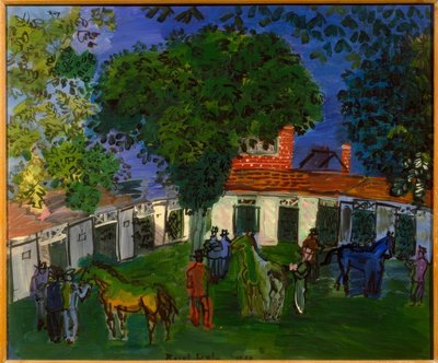 Paddock alkotó: Raoul Dufy
