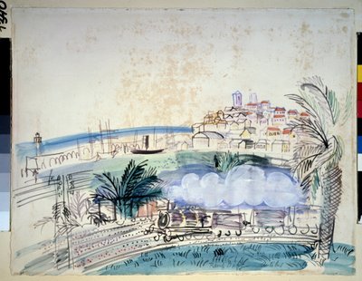 Vasút Van Antibes alkotó: Raoul Dufy