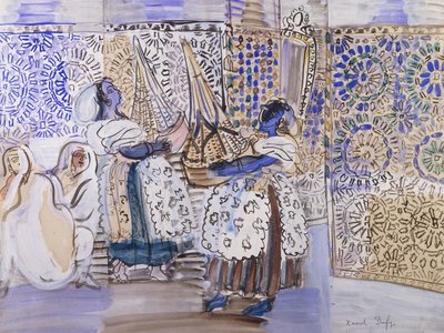 Fogadás Marrakeshben; Recepció a Marrakeshben alkotó: Raoul Dufy