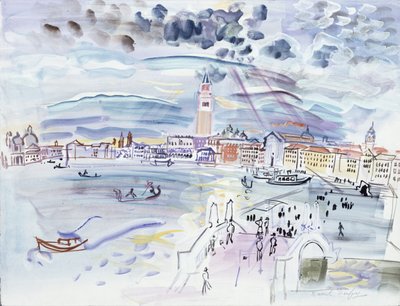 Riva degli Schiavoni, Velence alkotó: Raoul Dufy