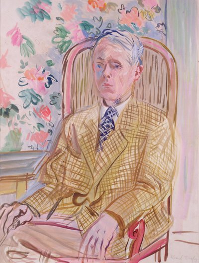 Önarckép (akvarell, papír) alkotó: Raoul Dufy