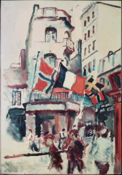Zászlós utca alkotó: Raoul Dufy