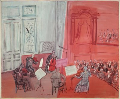 A narancssárga koncert alkotó: Raoul Dufy