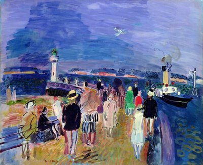 A honfleuri móló alkotó: Raoul Dufy