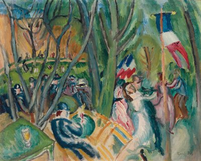 A néptánc; Le Bal Populaire alkotó: Raoul Dufy