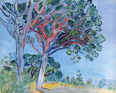 A vörös fenyő alkotó: Raoul Dufy