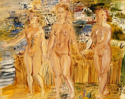 A három grácia; Les Trois Graces alkotó: Raoul Dufy