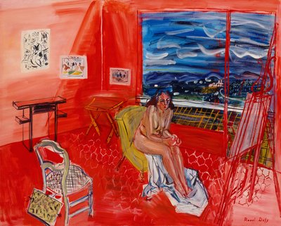 Vence Műhely (olaj, vászon) alkotó: Raoul Dufy