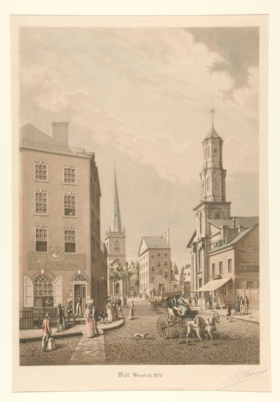 A Wall Street 1820-ban alkotó: Raoul Varin