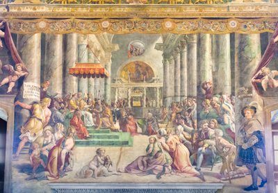 Konstantin adománya, 1520 körül alkotó: Raphael (1483 1520) (& studio)