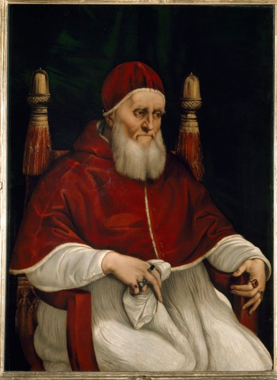 Julius pápa portréja II alkotó: Raphael