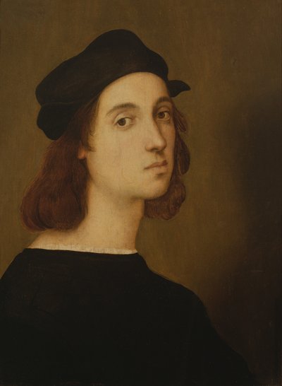 Önarckép (olaj a panelen) alkotó: Raphael