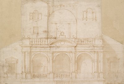 Építészeti tervezés Villa Madama, 16. század eleje alkotó: Raphael