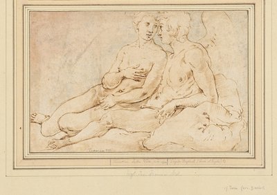 Ámor és psziché, 1540 körül. alkotó: Raphael