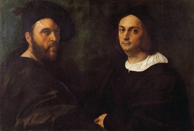 Kettős portré, c. 1516. alkotó: Raphael