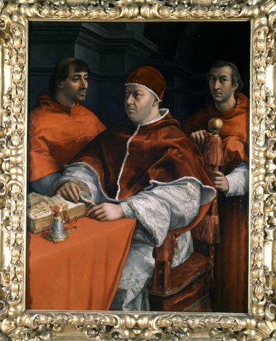 X. Leon pápa portréja alkotó: Raphael