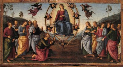 A Fano-oltárkép Predella-táblája, 1497 alkotó: Raffaello Sanzio Raphael