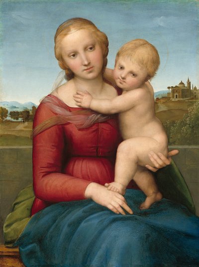 A Kis Cowper Madonna c. 1505. alkotó: Raphael