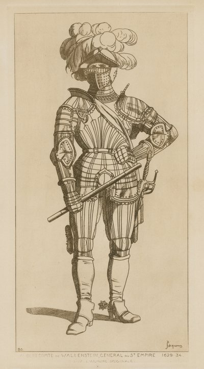 Albert, Wallenstein grófja és a Szent Birodalom tábornoka, 1629-34 alkotó: Raphael Jacquemin