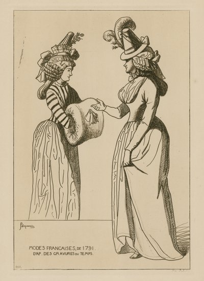 1791-es francia divat alkotó: Raphael Jacquemin