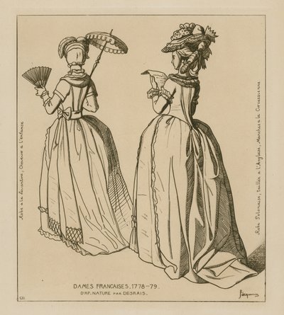 francia nők, 1778-79 alkotó: Raphael Jacquemin