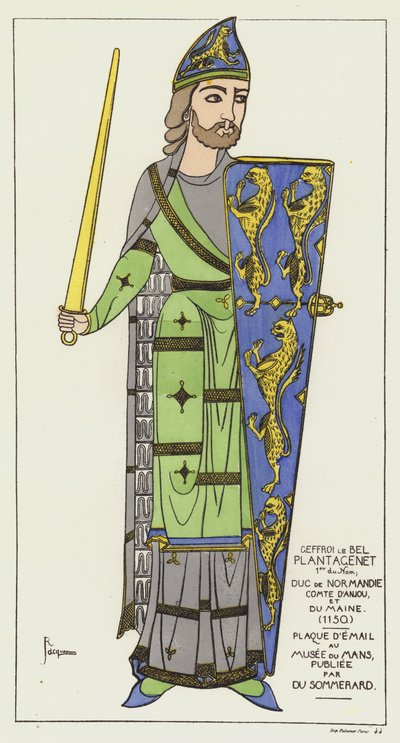 Geoffroy Plantagenet alkotó: Raphael Jacquemin