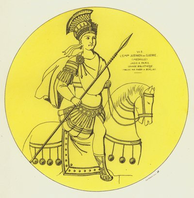 Justinianus császár a háborúban alkotó: Raphael Jacquemin