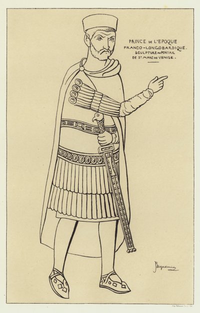 Franco-longobardique herceg alkotó: Raphael Jacquemin