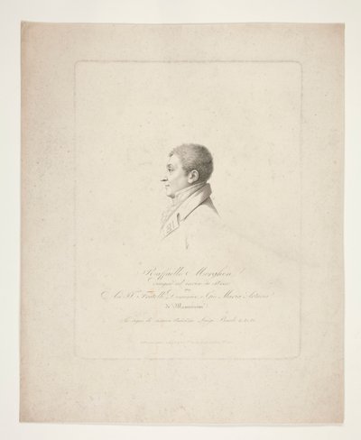 Raphael Morghen [önarckép] alkotó: Raphael Morghen