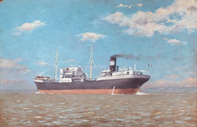 Rakomány a Gironde torkolatánál alkotó: Raymond Bonnefon