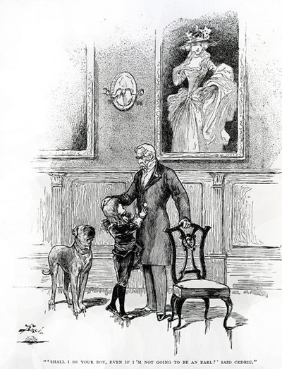 Illusztráció: Little Lord Fauntleroy (metszet) alkotó: Reginald Bathurst Birch
