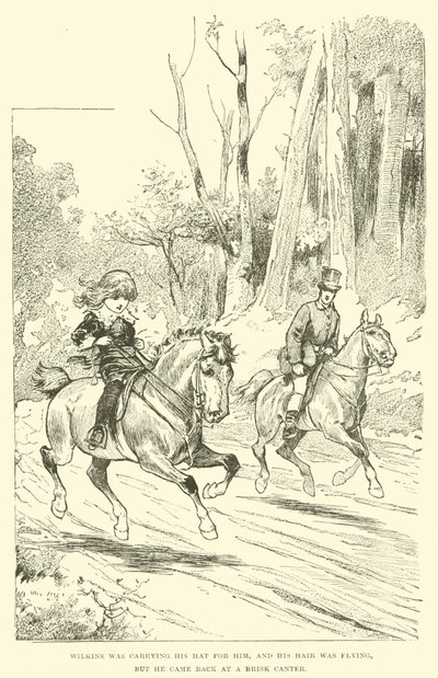 Illusztráció a kis Lord Fauntleroy számára alkotó: Reginald Bathurst Birch