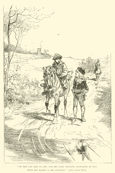 Illusztráció a kis Lord Fauntleroy számára alkotó: Reginald Bathurst Birch