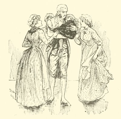 Illusztráció a kis Lord Fauntleroy számára alkotó: Reginald Bathurst Birch