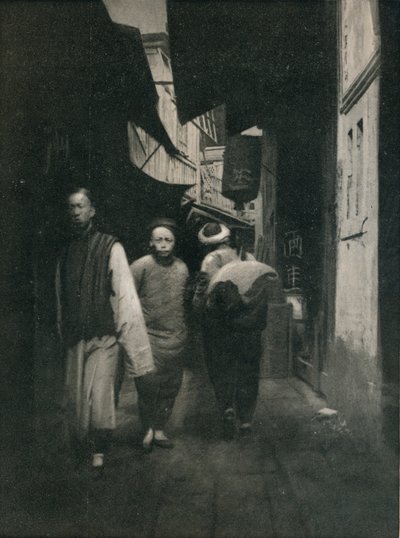 Egy utca Kínában, 1927, 1927 alkotó: Reginald Belfield