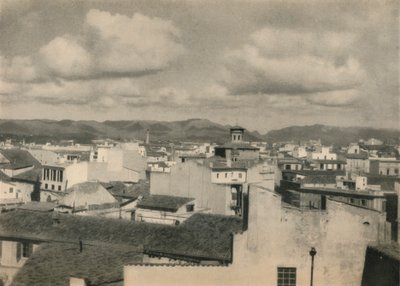 Palma háztetői, Mallorca, 1927, 1927 alkotó: Reginald Belfield