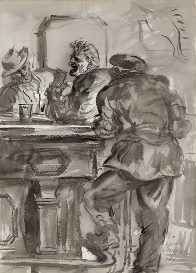 Bár filozófus alkotó: Reginald Marsh