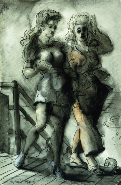 Boardwalk Szépségek alkotó: Reginald Marsh