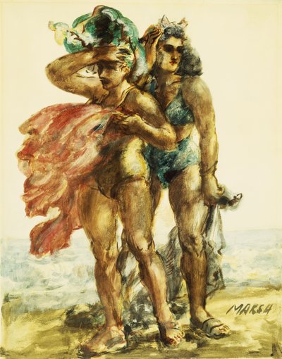 Muscle Woman alkotó: Reginald Marsh
