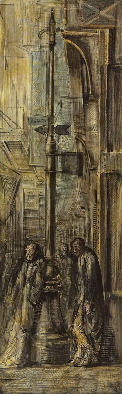 A Bowery a Pell Street-en alkotó: Reginald Marsh