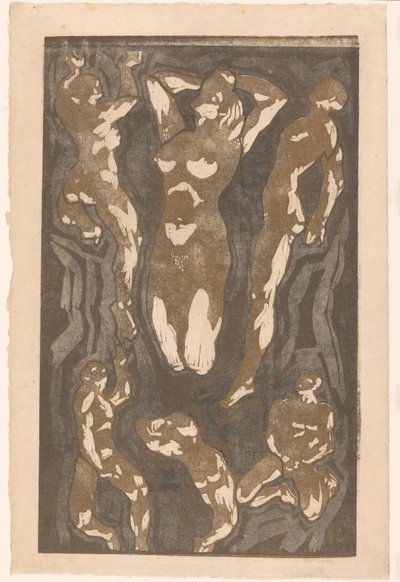 Kompozíció hat emberi figurával alkotó: Reijer Stolk (signed by artist)