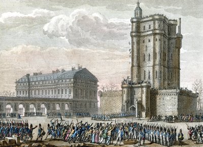A vincennes-i várbörtön elpusztítása alkotó: Reiner Vinkeles