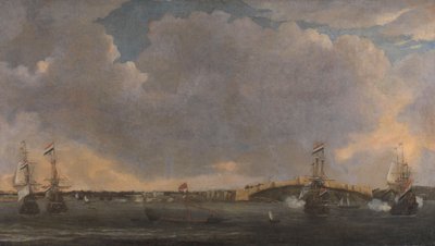 Tripoli látképe alkotó: Reinier Nooms
