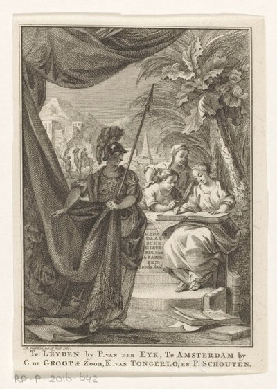 Az Arab Birodalom allegóriája Az arabok jelenkori története, harmadik rész (cím a tárgyon) Címlap: S.n., Hedendagche historie vagy Az általános történelem folytatása, 1764 alkotó: Reinier Vinkeles (I)