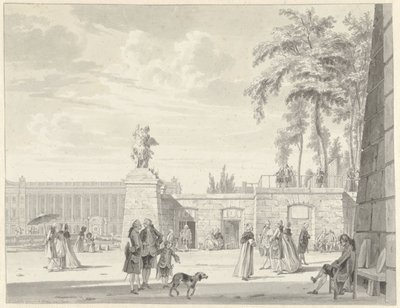 A Tuileries-kert Párizsban alkotó: Reinier Vinkeles (I)