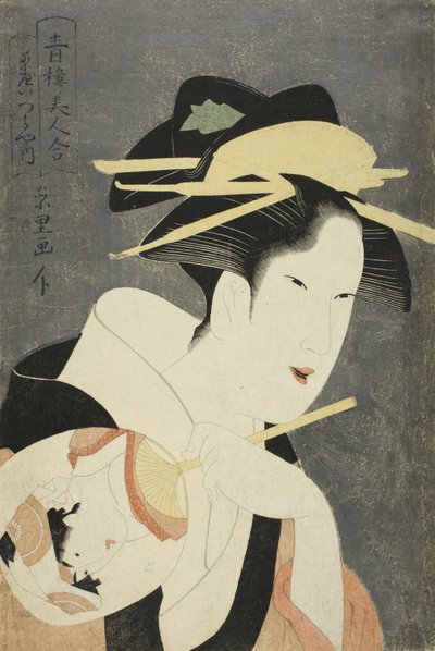 A Pleasure Quarters szépségei alkotó: Chōkyōsai Eiri